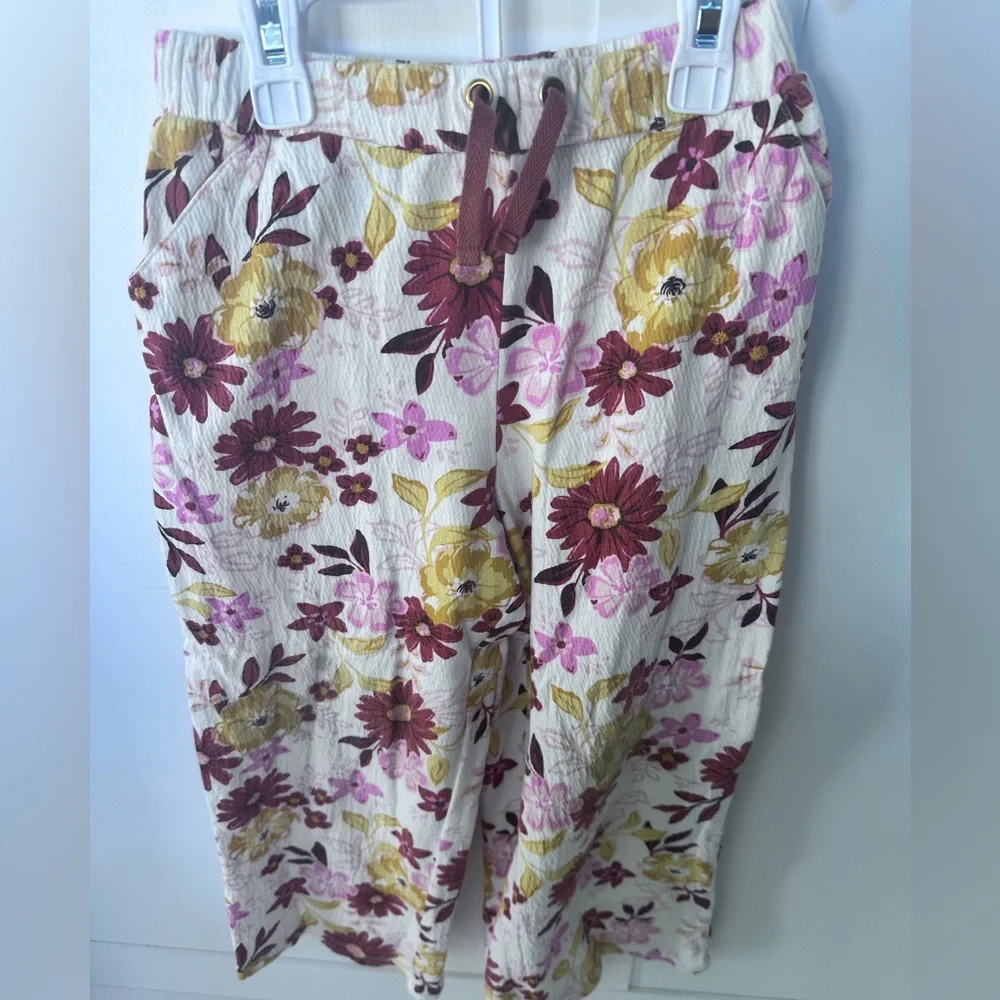 Sigred Olsen Kids Floral 2 piece matching set open back size S (5/6)